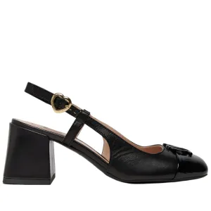LOVE MOSCHINO BLACK PUMPS HEELS
