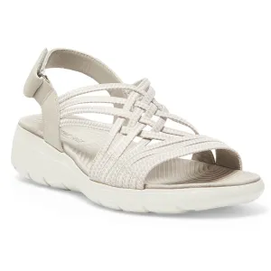 Luna Sandal in Light Grey Multi