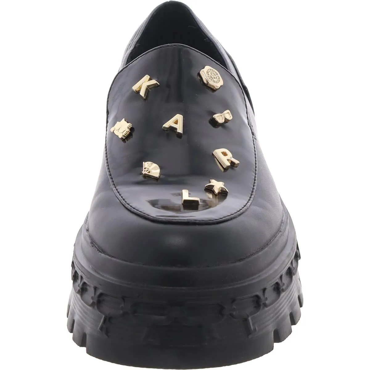 Lylah Womens Platform Embellished Loafers