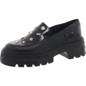 Lylah Womens Platform Embellished Loafers