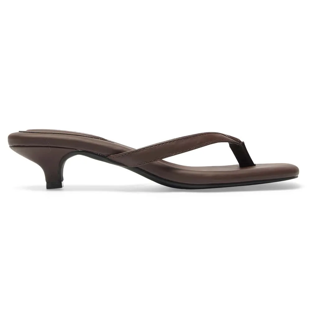 Malta Thongs in Chocolate Smooth
