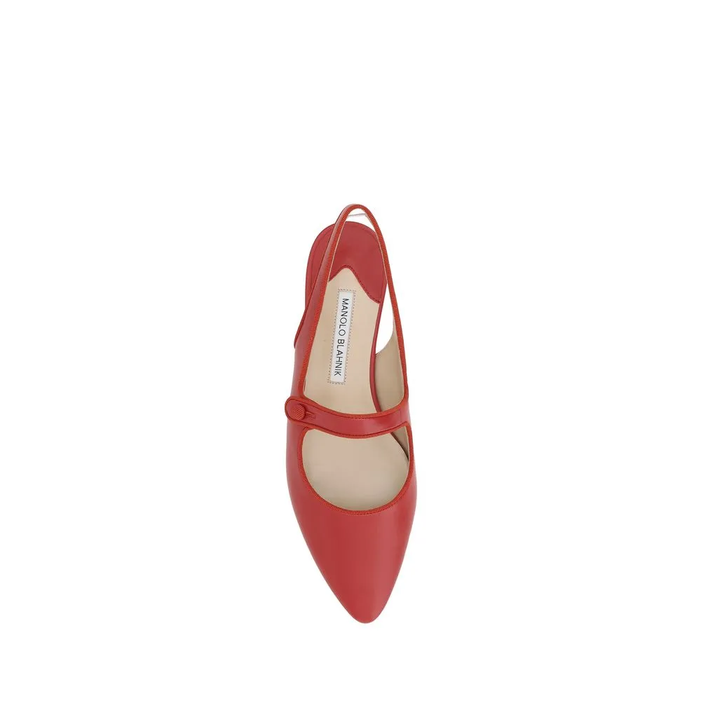 Manolo Blahnik Campariflatsli Women's Ballerinas