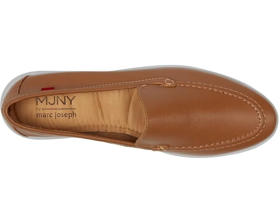 Marc Joseph New York Rose Street W12823-TNS Loafer Women's 9 Brown Flat FZP306
