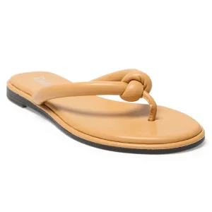 Maui Thongs in Caramel Smooth