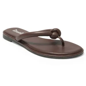 Maui Thongs in Chocolate Smooth