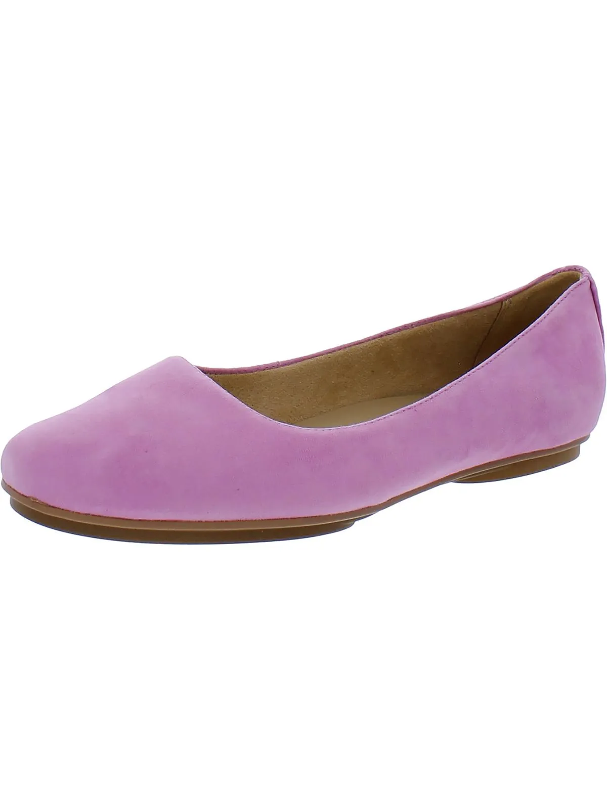 Maxwell Womens Comfort Insole Slip On Ballet Flats