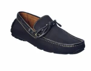 Men's Daden Leather Trim Driver In Black