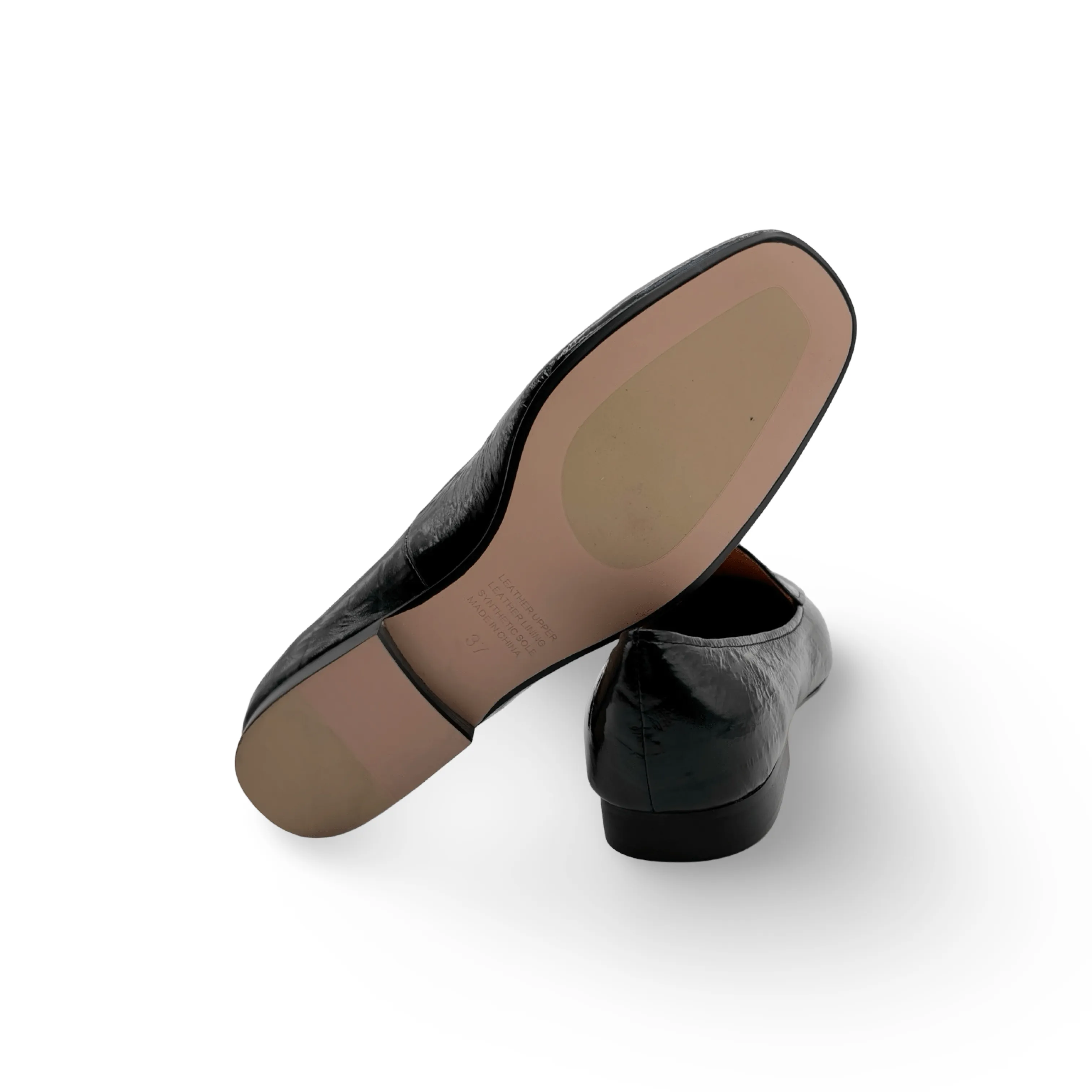 Mierella Black Print Flat