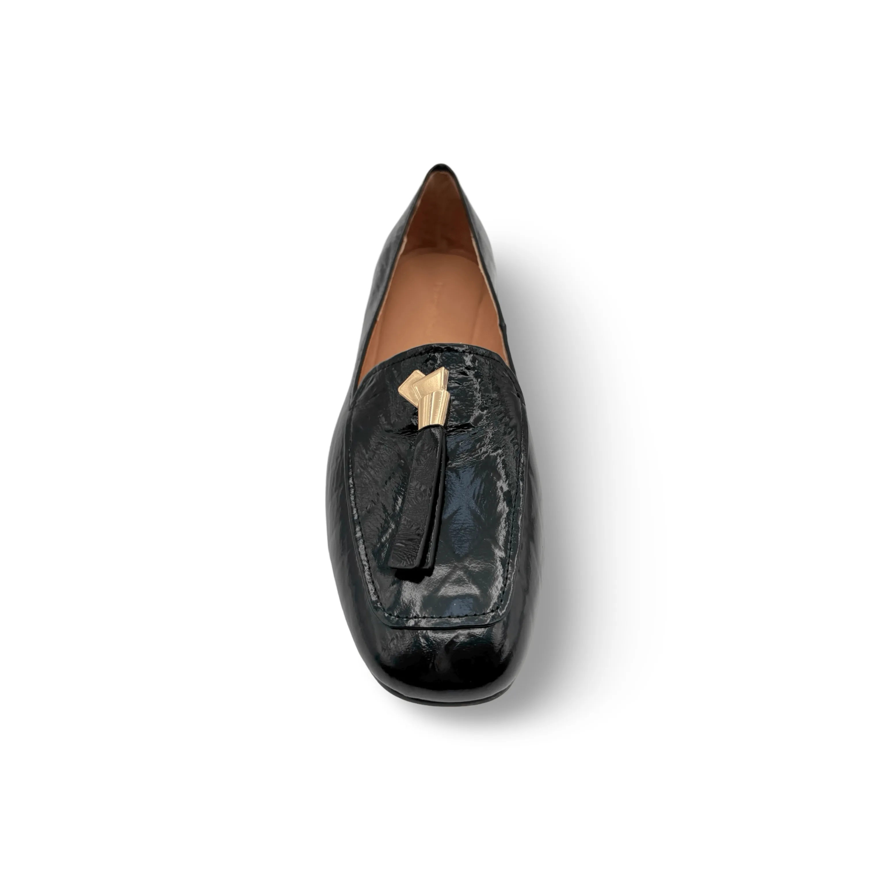 Mierella Black Print Flat