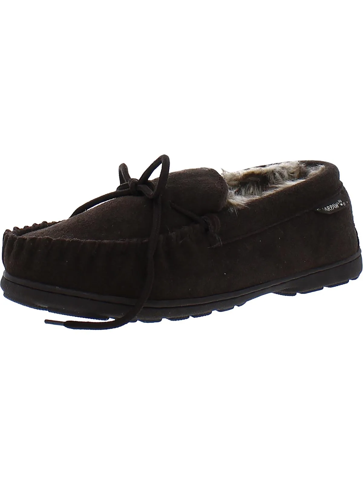 Mindy Womens Suede Slip On Moccasins