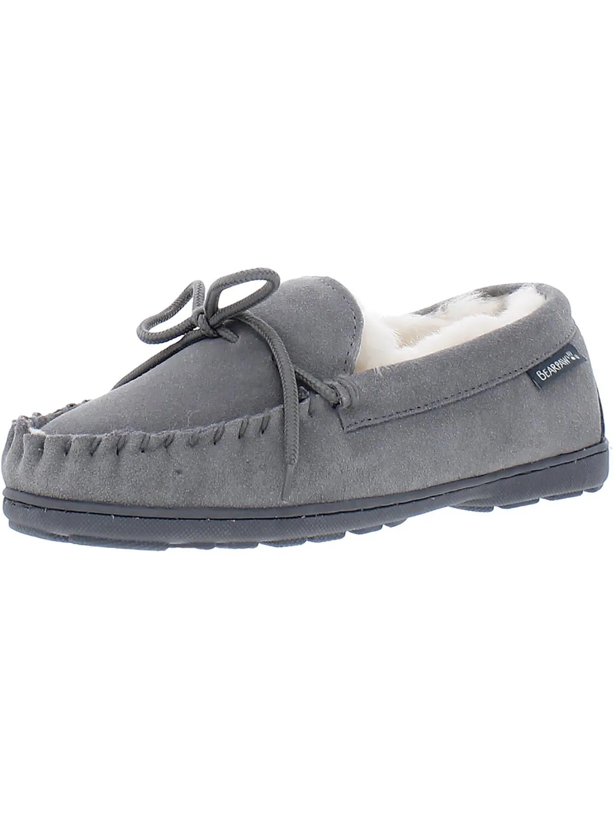 Mindy Womens Suede Slip On Moccasins