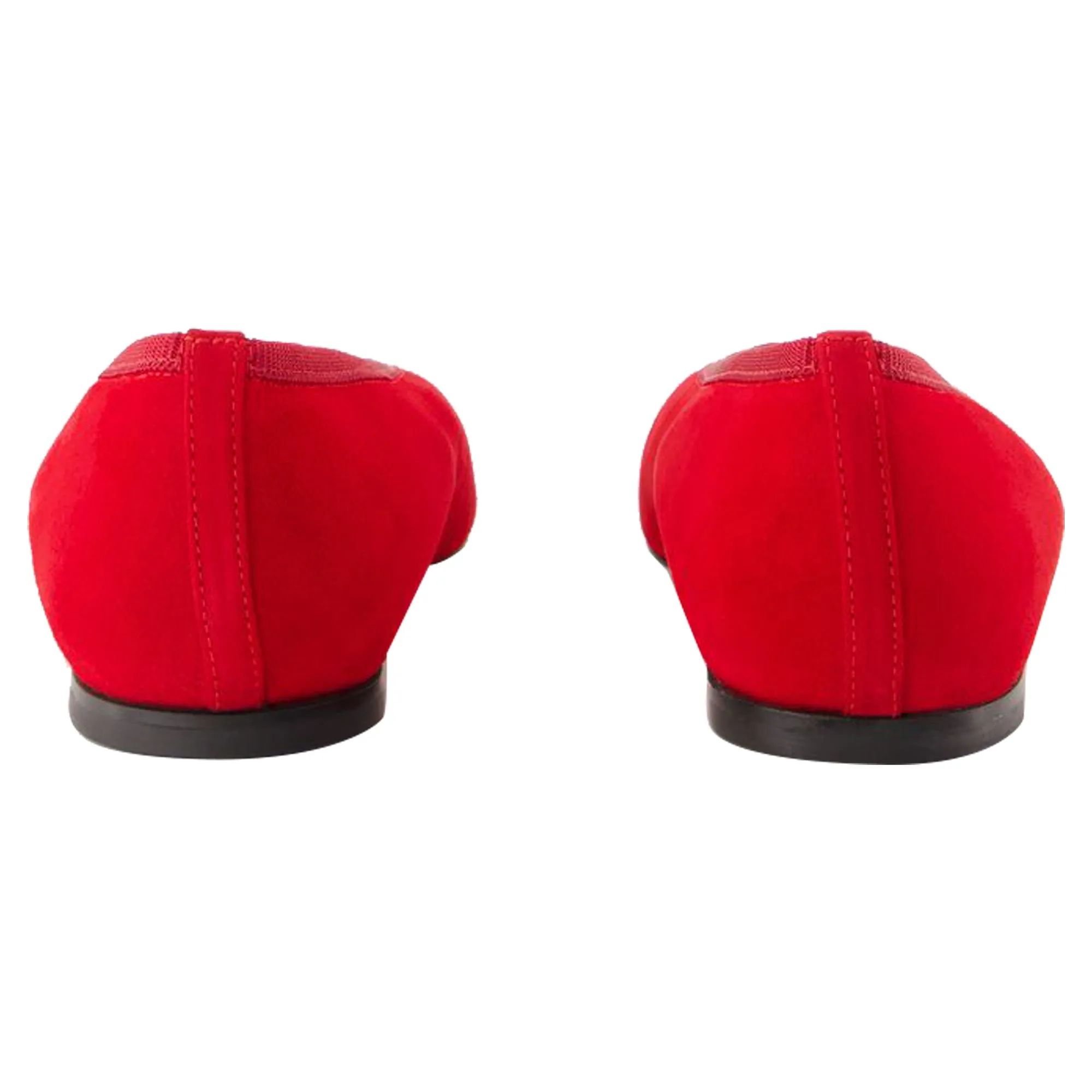Minimalist Ballerinas - TOTEME - Leather - Red