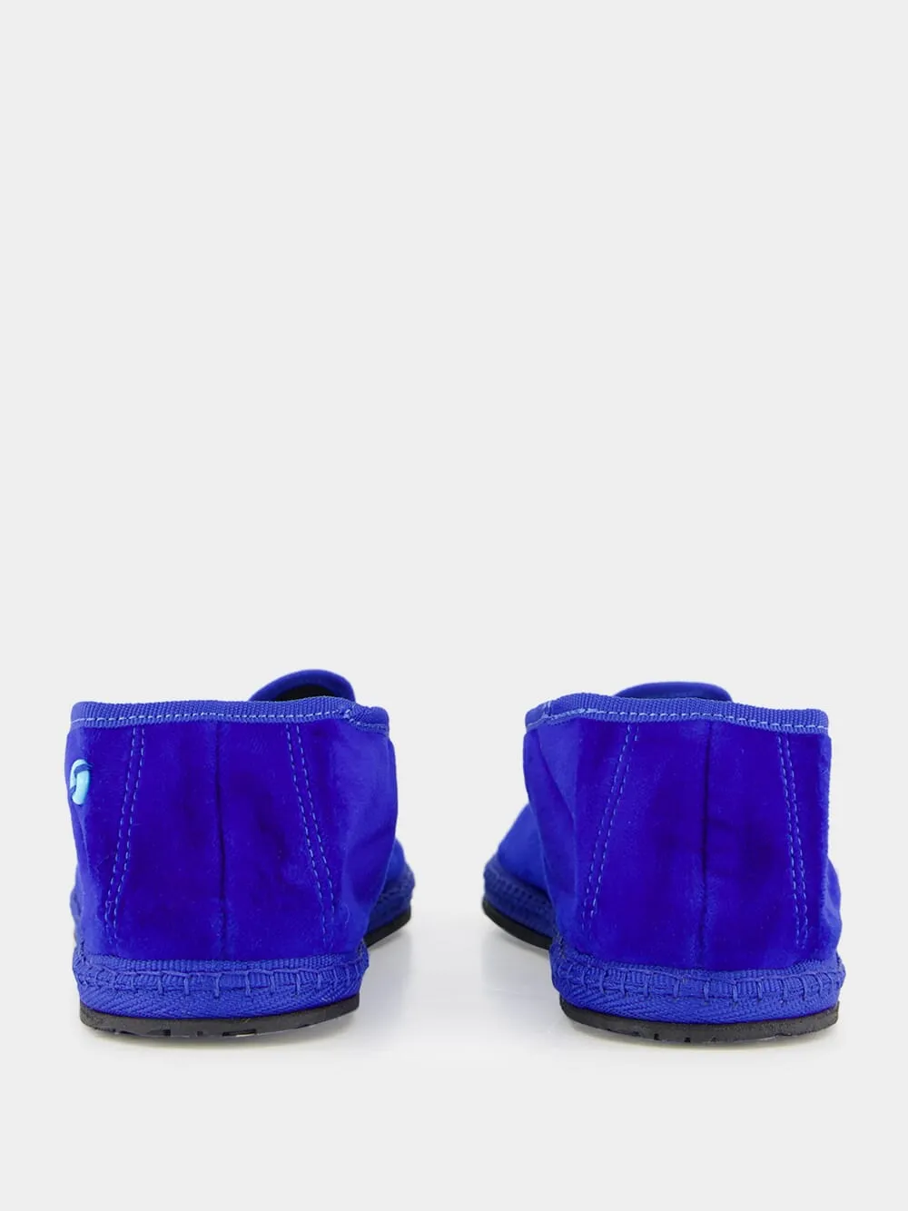 Modigliani Flats in Cobalt Blue Velvet