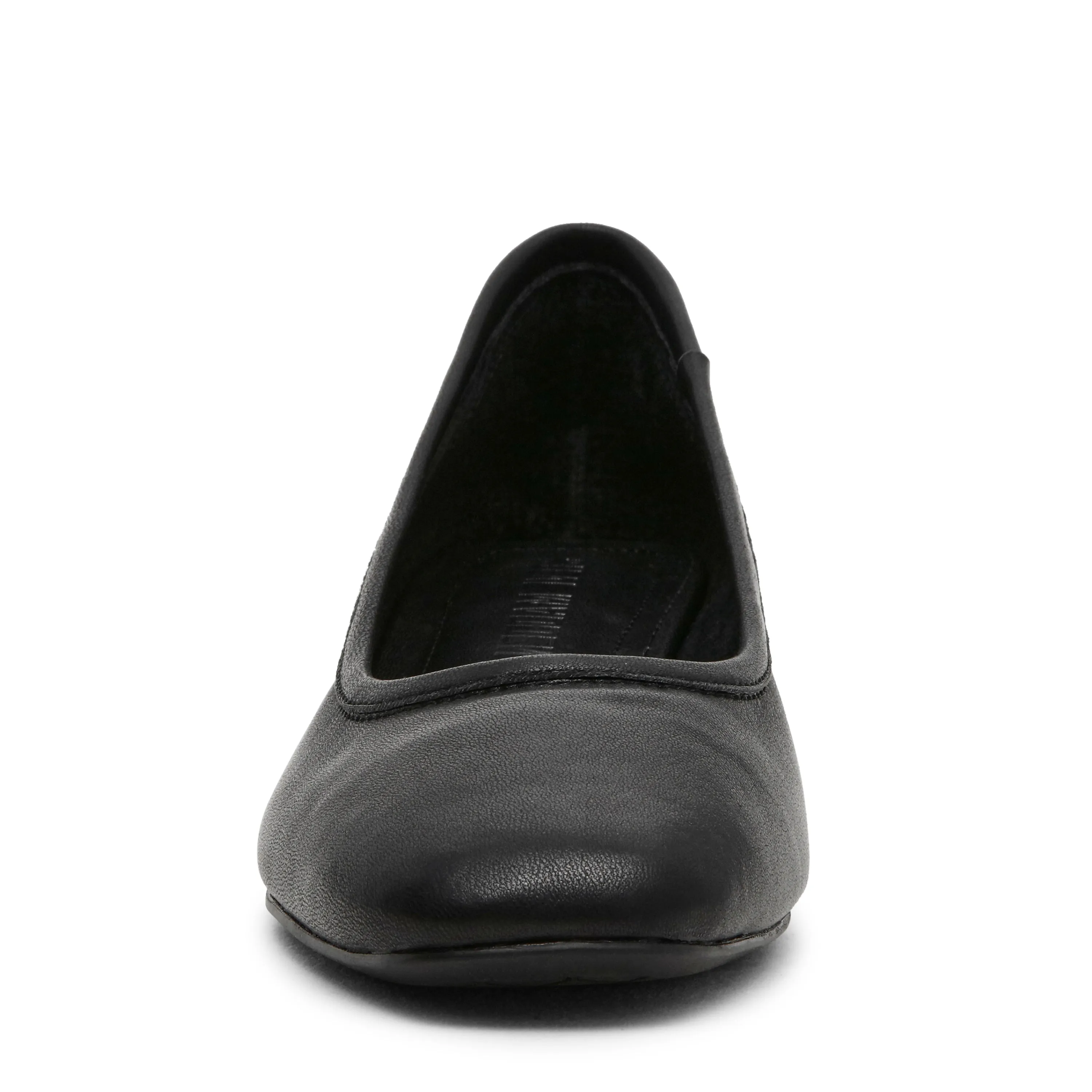 Mollie Flat Shoe BLACK LEATHER