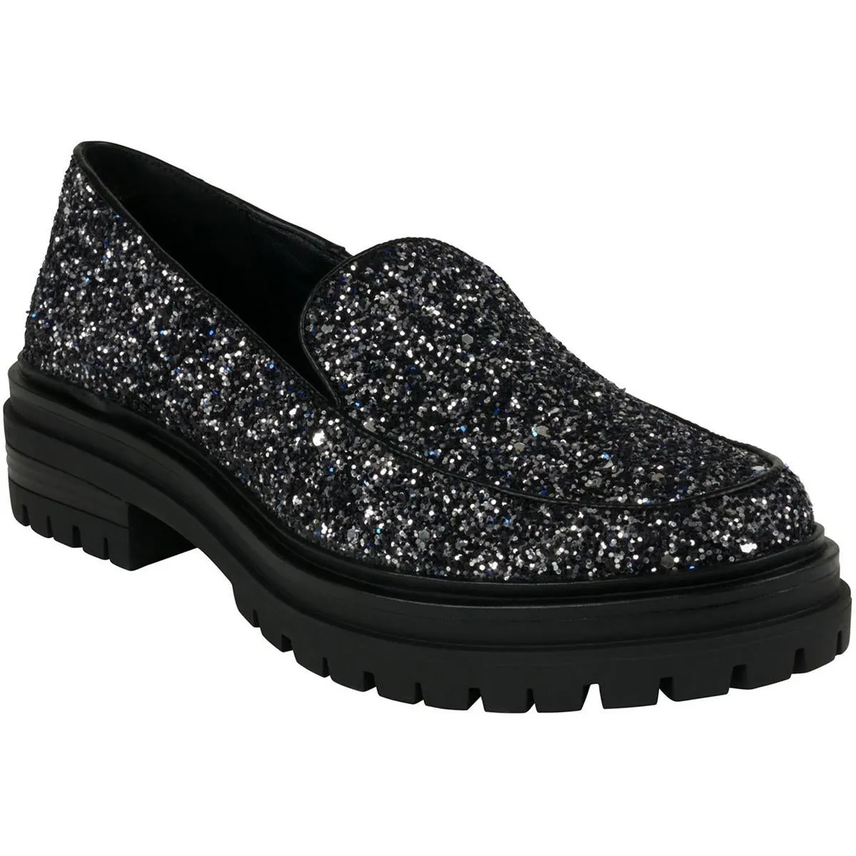 Morgan Womens Leather Loafers