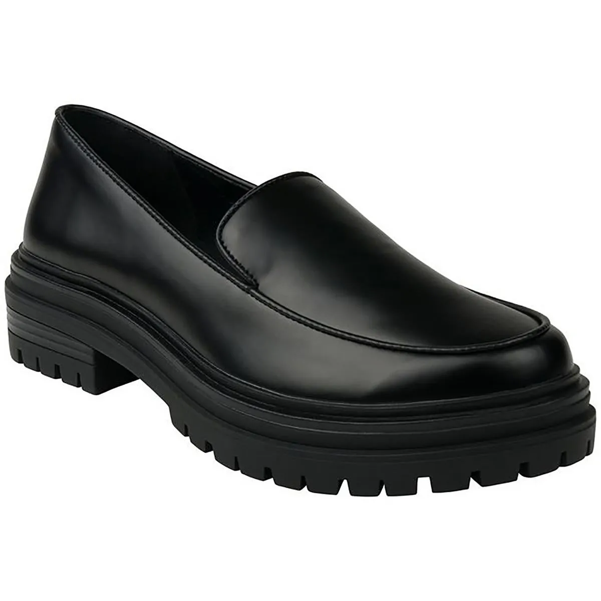 Morgan Womens Leather Loafers
