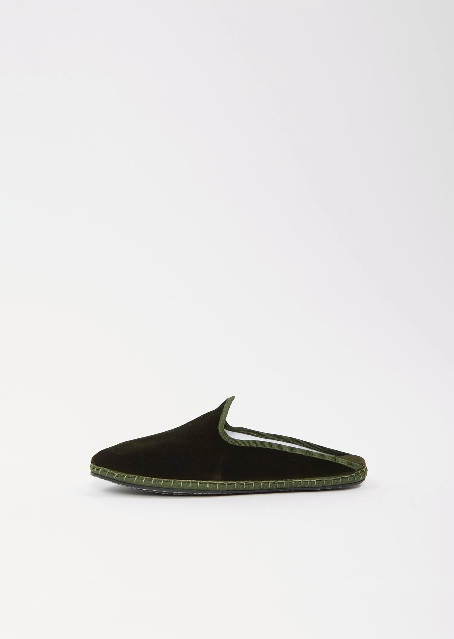 Mules Pam Velvet Ness  Olive