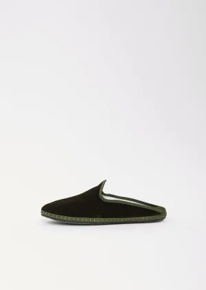 Mules Pam Velvet Ness  Olive
