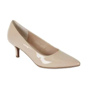 Natasha Heel in Nude Patent