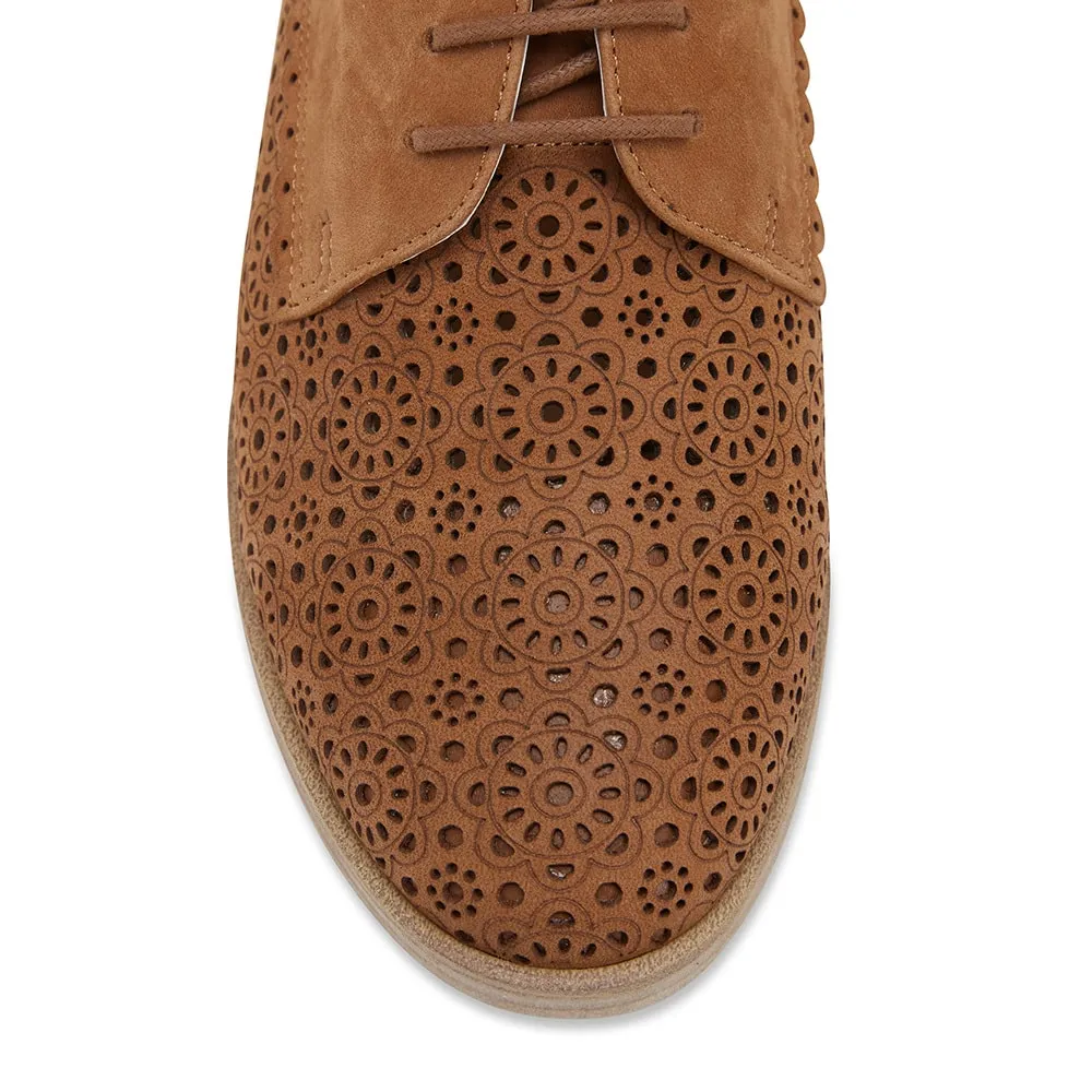 Nero Brogue in Tan Nubuck
