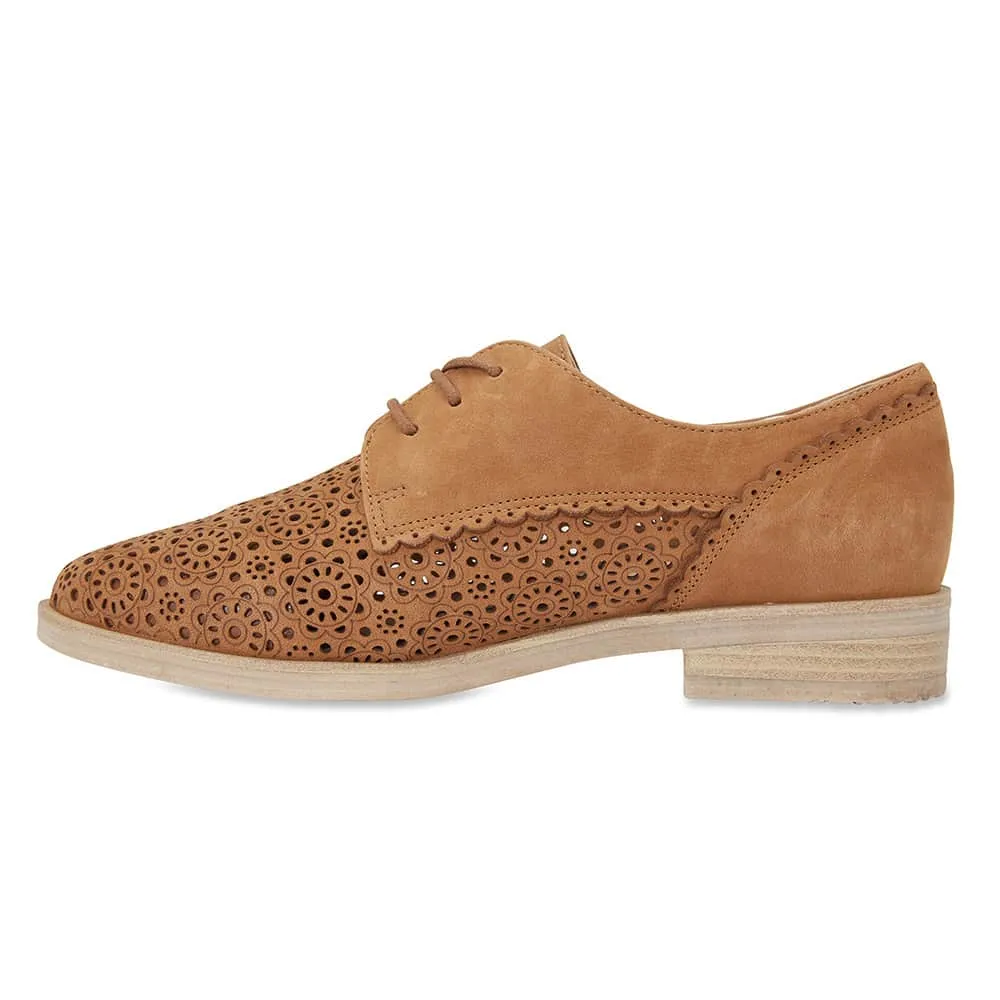 Nero Brogue in Tan Nubuck