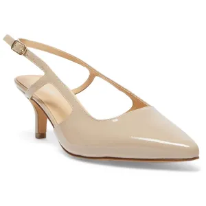 Nessa Heel in Nude Patent