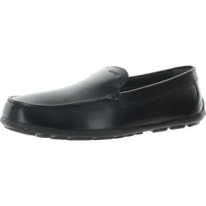 New Fast Womens Padded Insole Leather Loafers