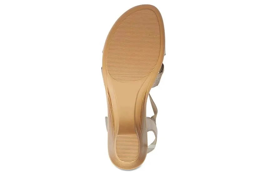 Oracle Heel in Pewter Leather