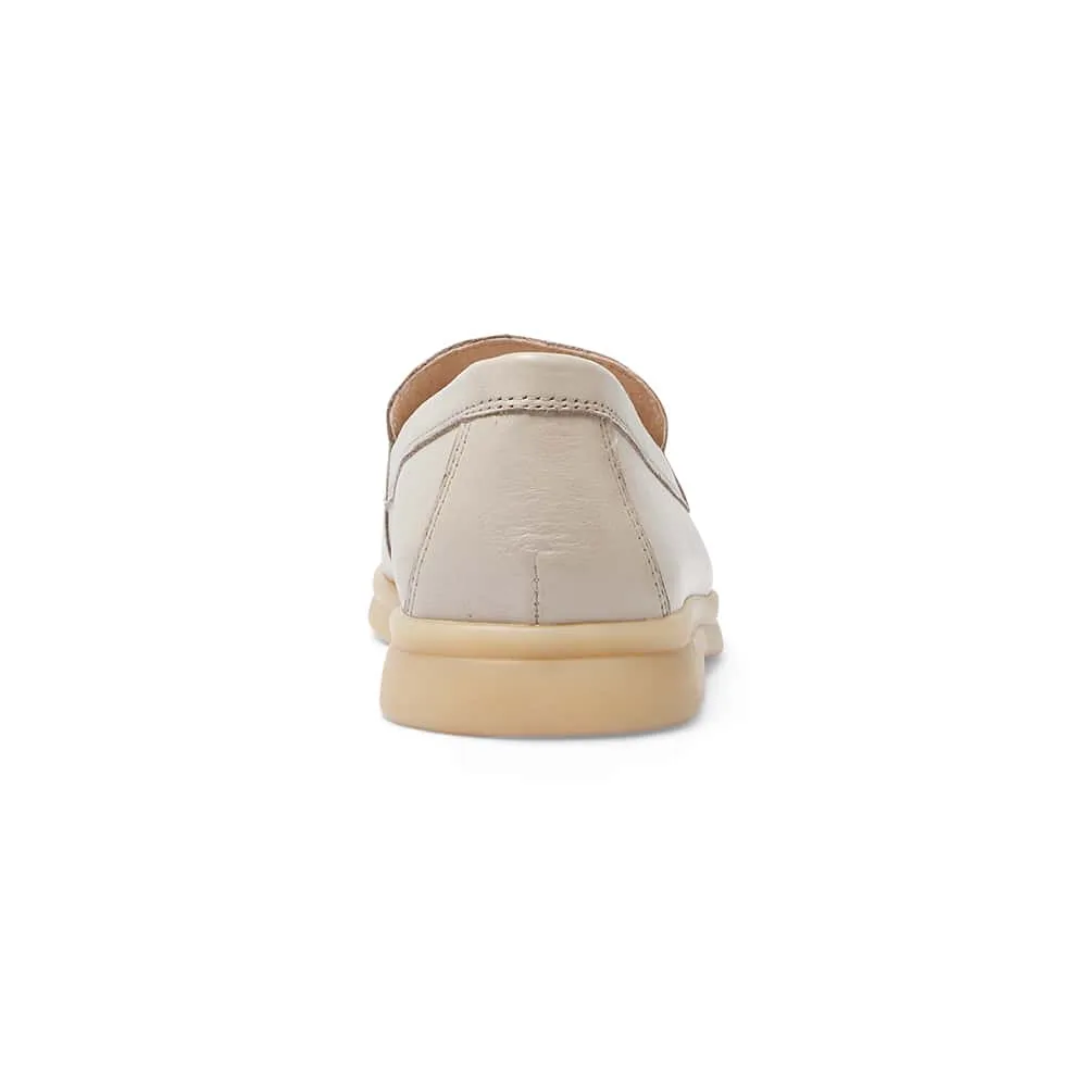 Orlando Loafer in Light Grey Leather