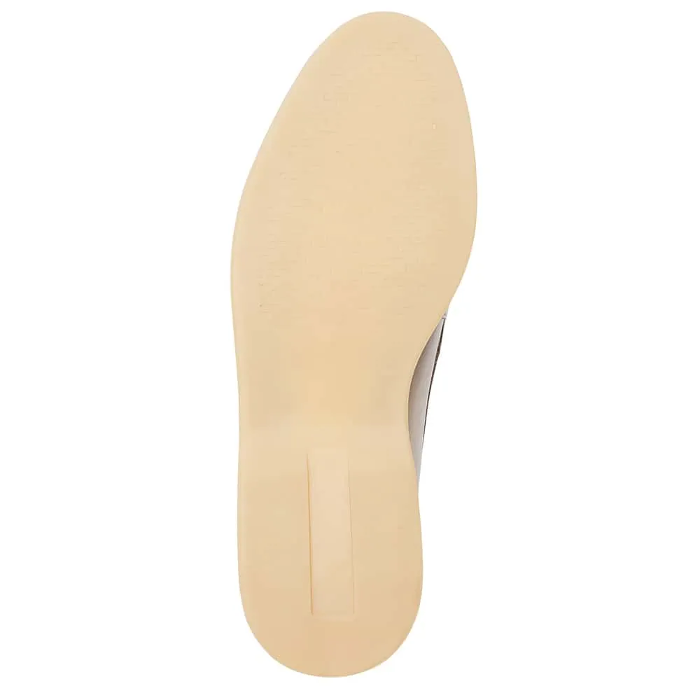 Orlando Loafer in Light Grey Leather