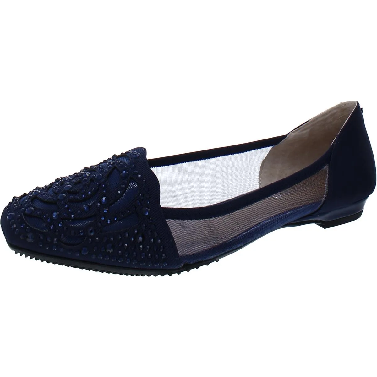 Pariella Womens Square Toe Ballet Flats