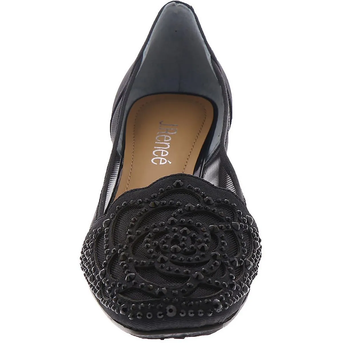 Pariella Womens Square Toe Ballet Flats