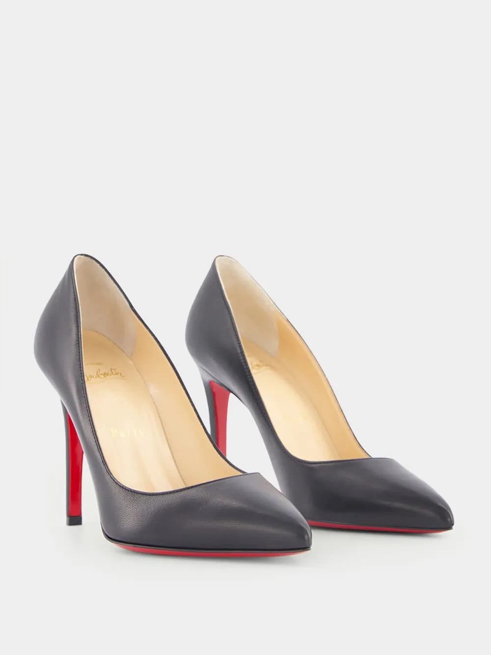 Pigalle 100mm leather pumps
