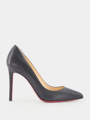 Pigalle 100mm leather pumps