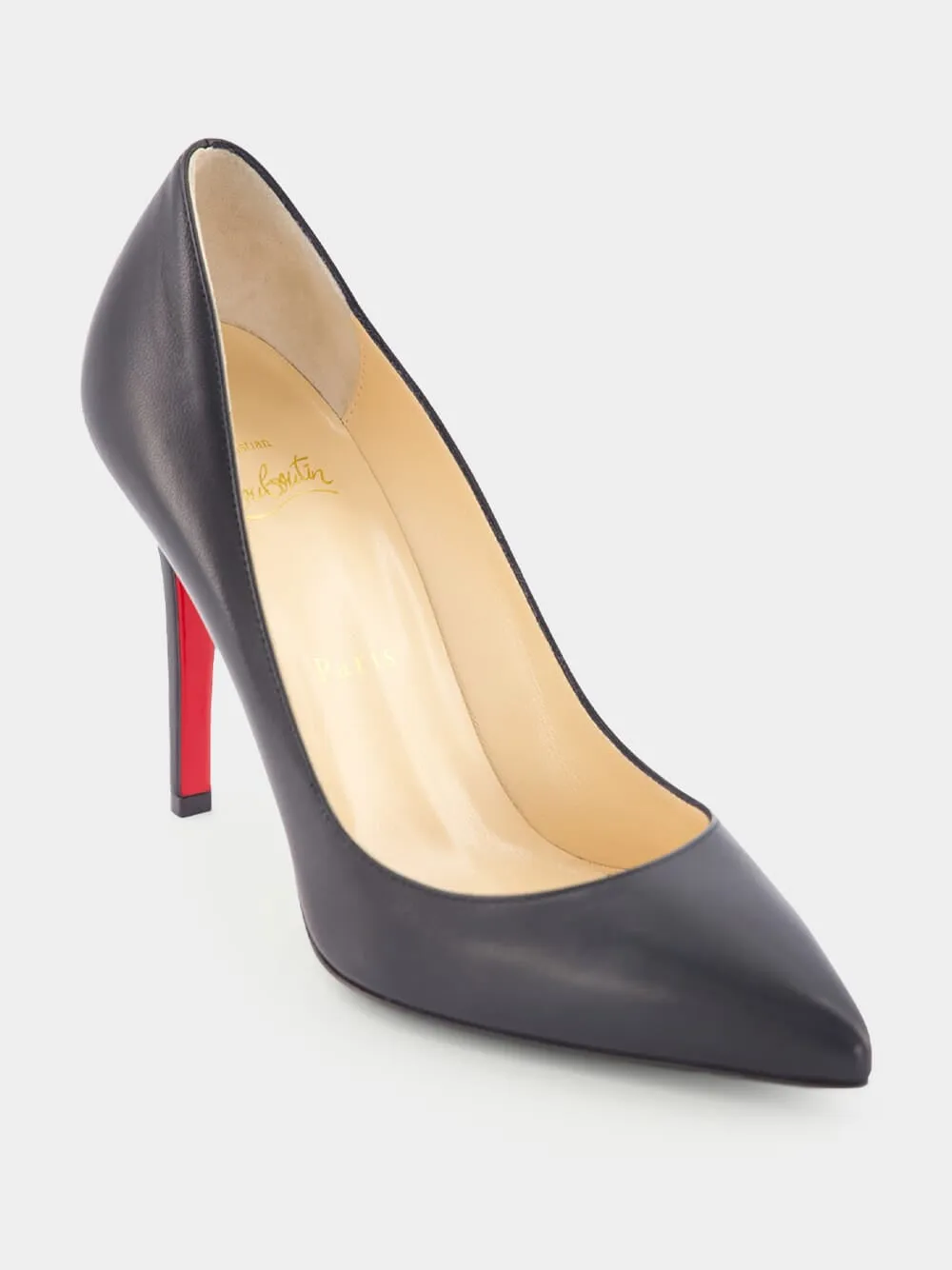 Pigalle 100mm leather pumps