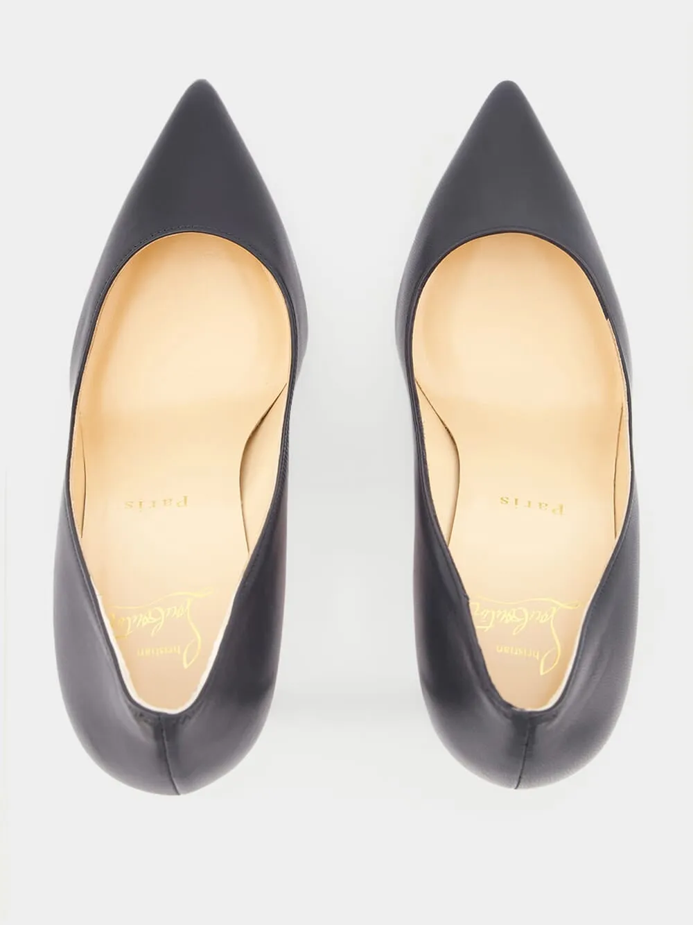 Pigalle 100mm leather pumps