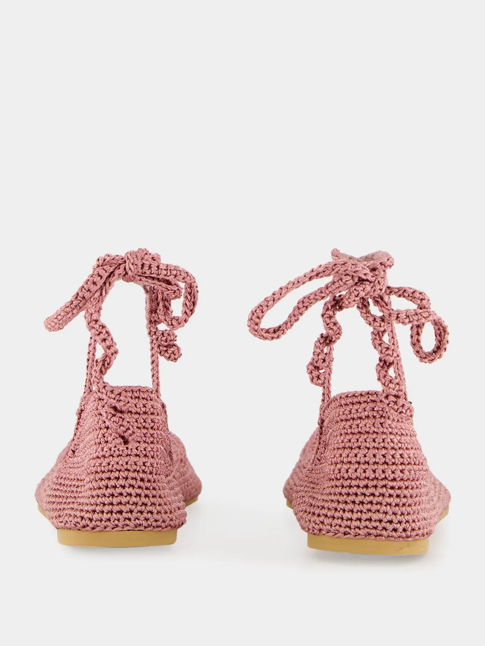 Pink High Crochet Ballerina