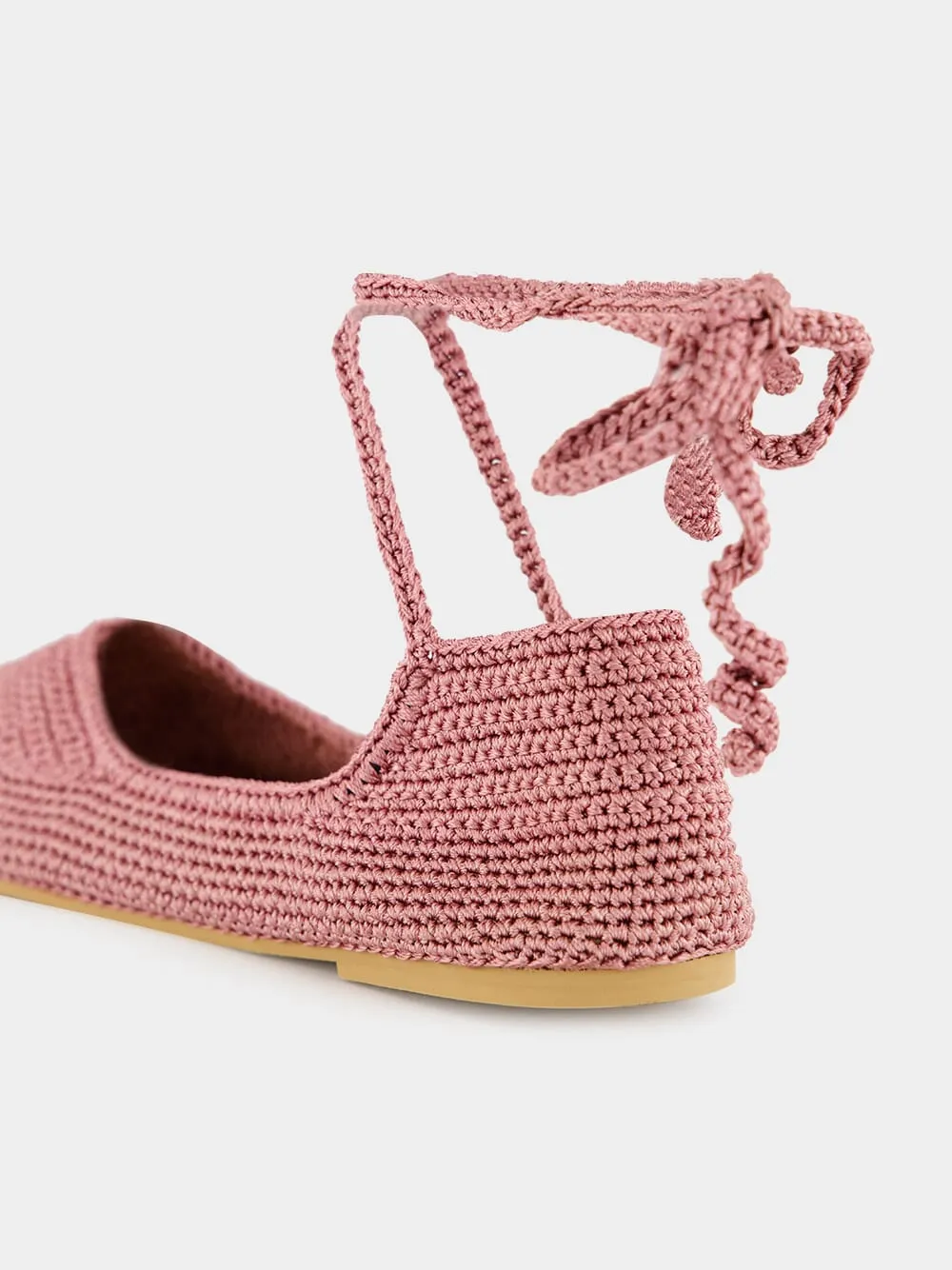 Pink High Crochet Ballerina