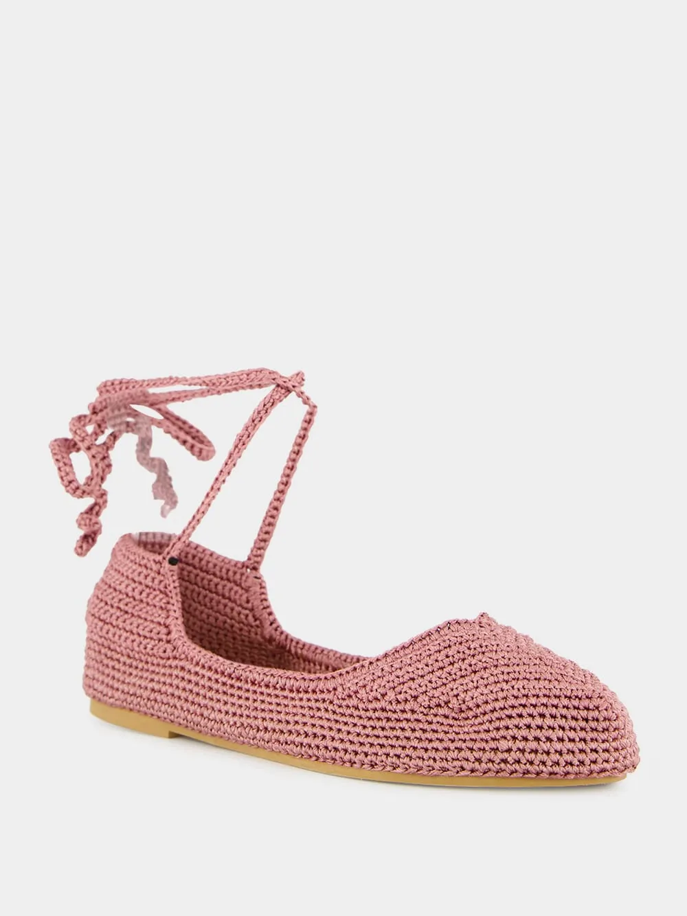 Pink High Crochet Ballerina