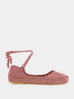 Pink High Crochet Ballerina