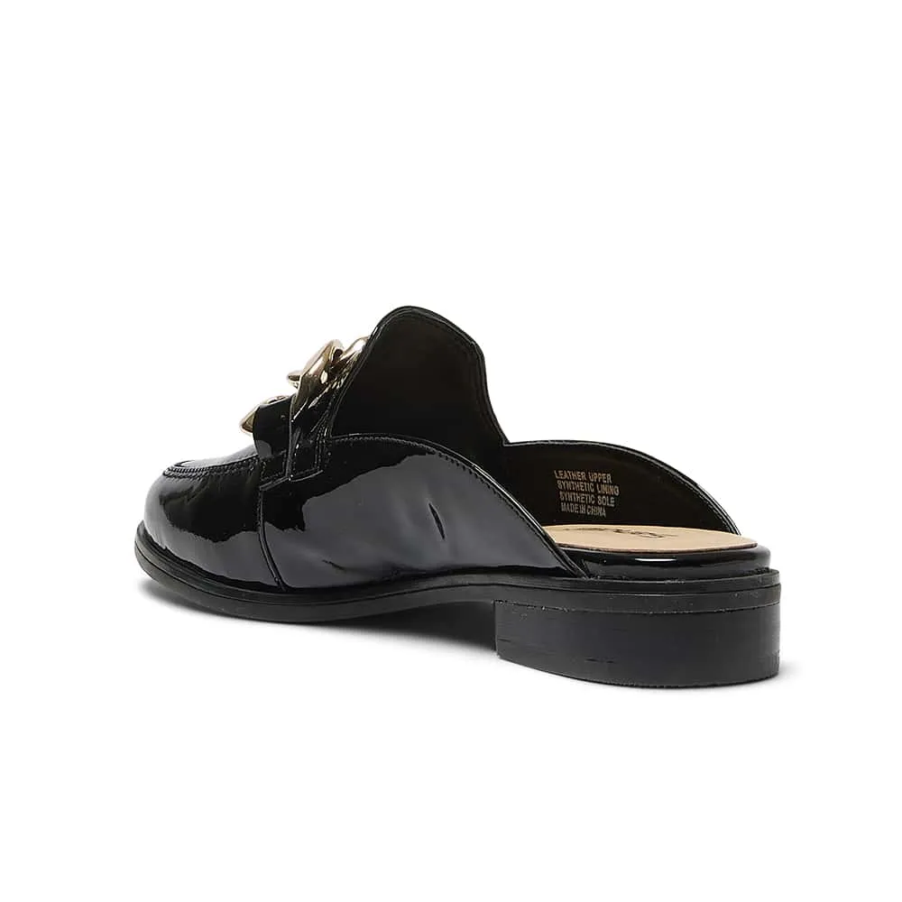 Pivot Loafer in Black Patent
