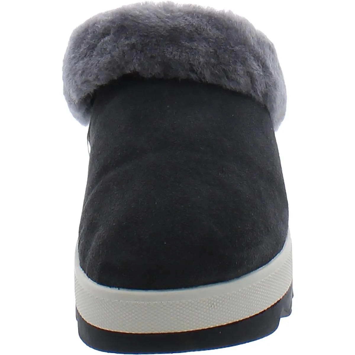 Pronya Womens Suede Comfort Slip-On Sneakers