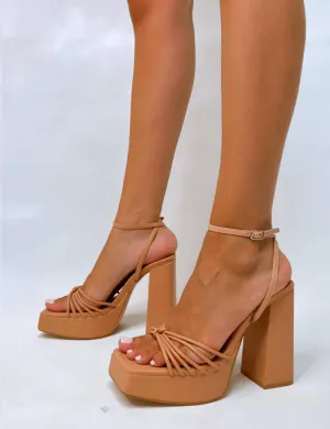 PUBLIC DESIRE - BOUJEE NUDE GRAIN PU