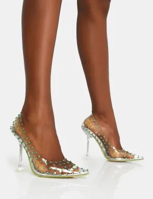 PUBLIC DESIRE - FANCY GREEN HEELS