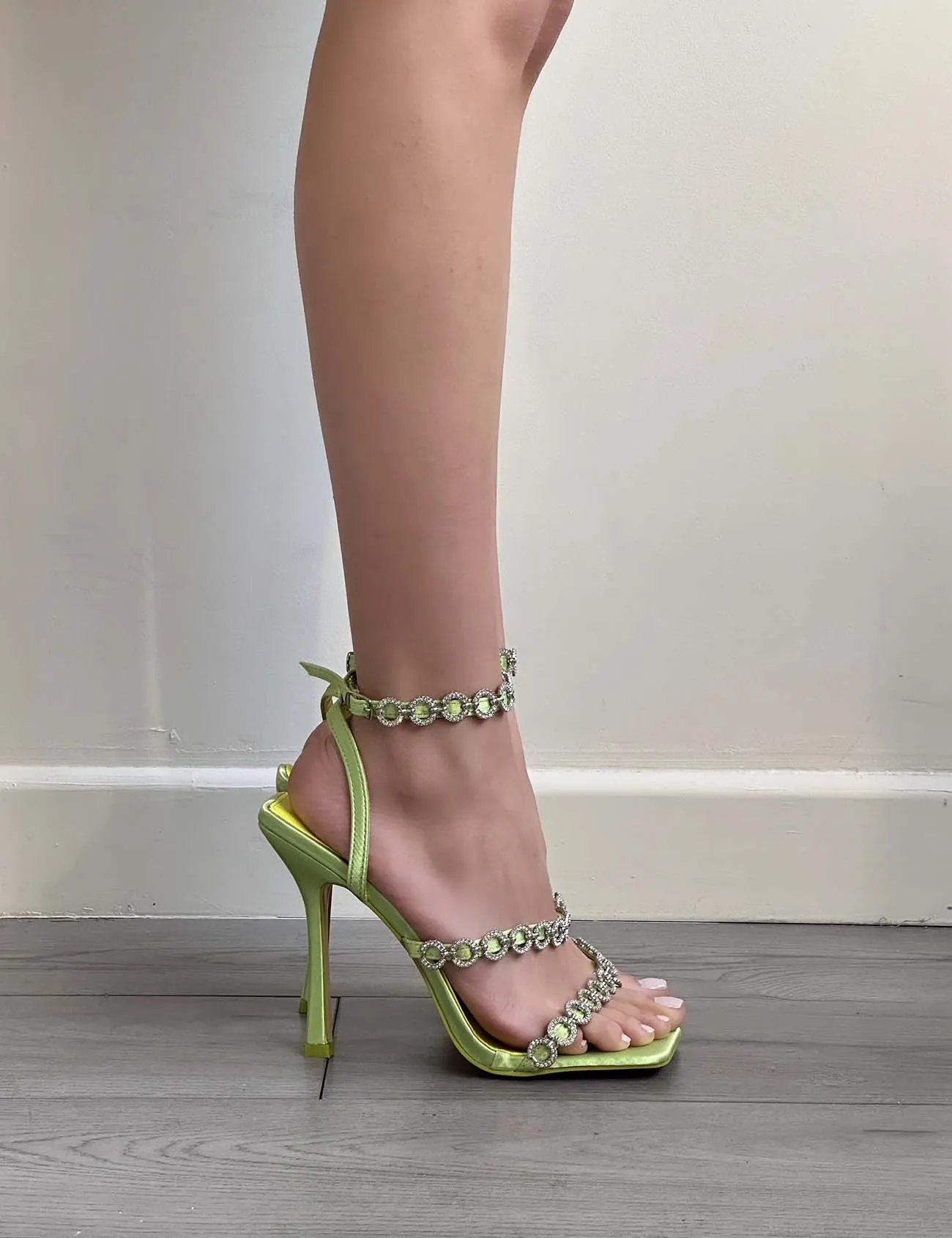 PUBLIC DESIRE - MINT TILLY HEELS