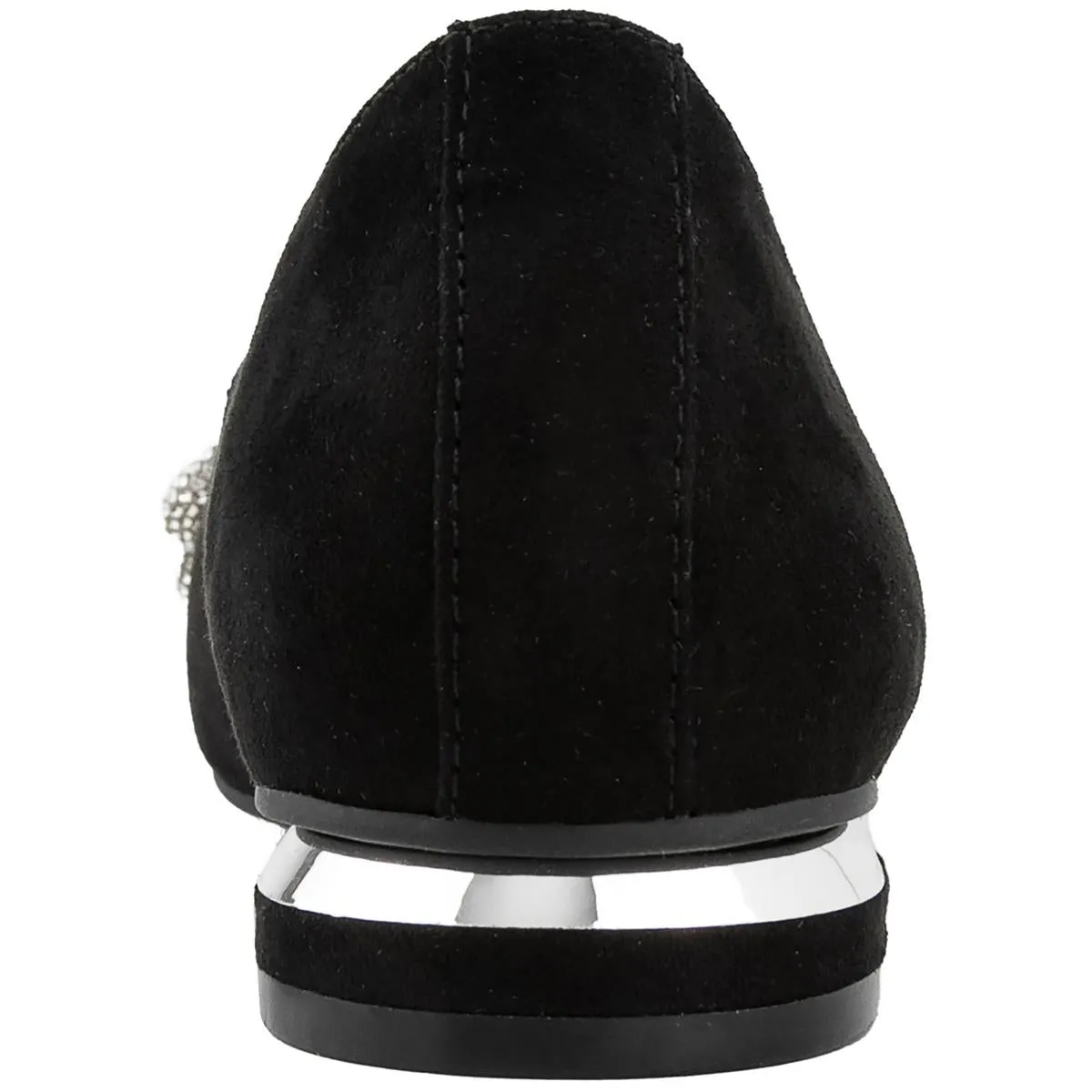 QUINNIE Womens Faux Suede Slip On Flat Shoes