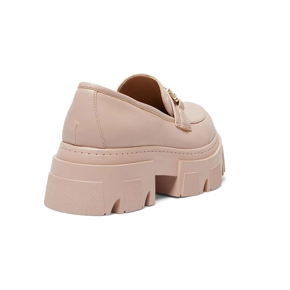 Rampage Loafer in Blush Smooth