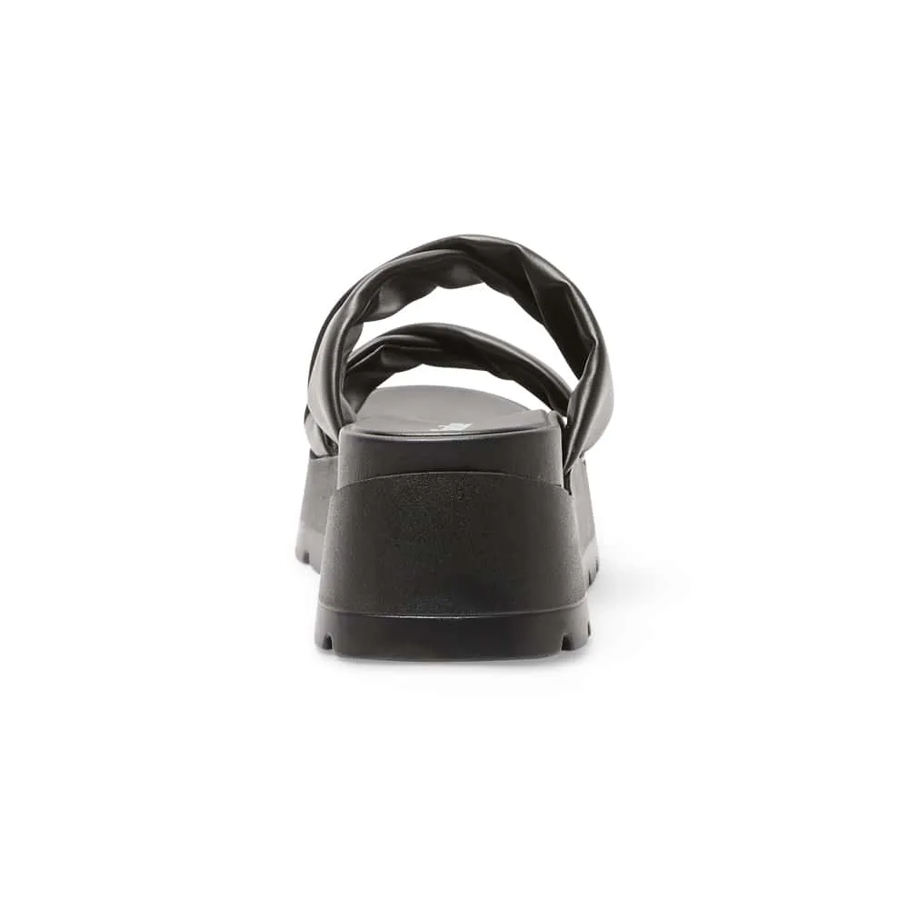 Randwick Slide in Black Smooth