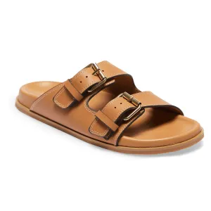 Rascal Slide in Tan Leather