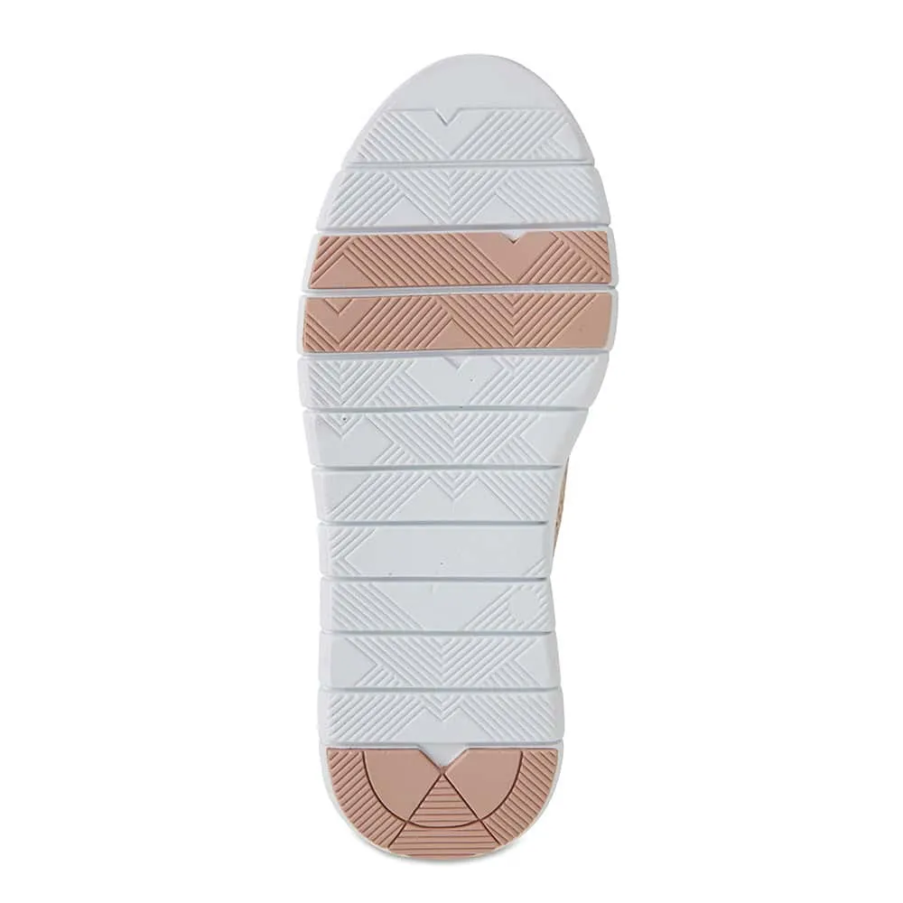 Ratio Sneaker in Blush Leather